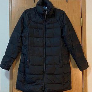 I.N.C. light down black puffer coat